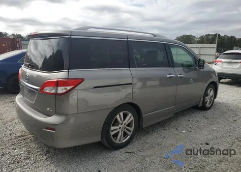 2012 Nissan Quest S из США, поврежденный, VIN JN8AE2KPXC9040960